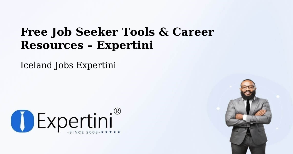 Free Job Seeker Tools & Career Resources – Sandgerði - Sandgerði, Iceland Jobs Expertini