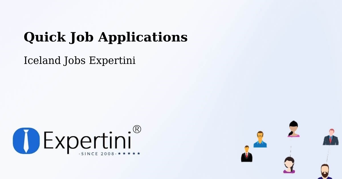 Quick Apply Feature – Sandgerði - Iceland Jobs Expertini