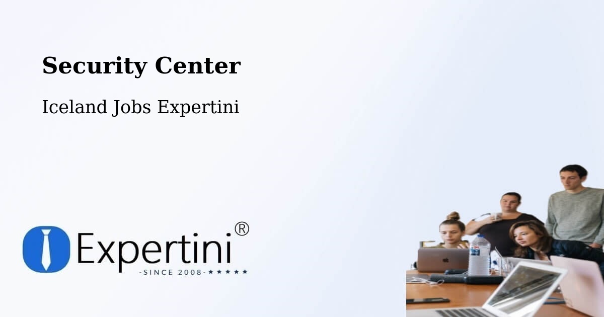 Security & Compliance – Sandgerði - Iceland Jobs Expertini