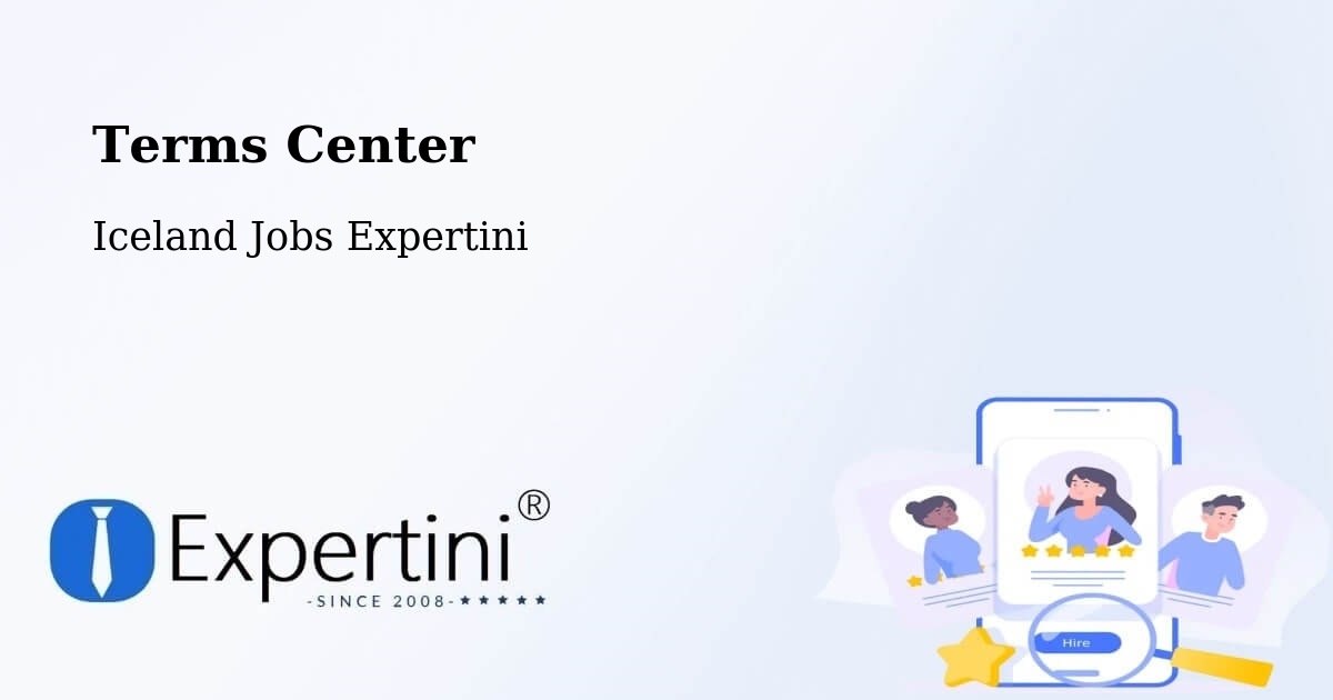 Terms of Service – Sandgerði - Iceland Jobs Expertini